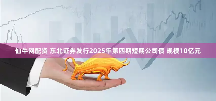 仙牛网配资 东北证券发行2025年第四期短期公司债 规模10亿元